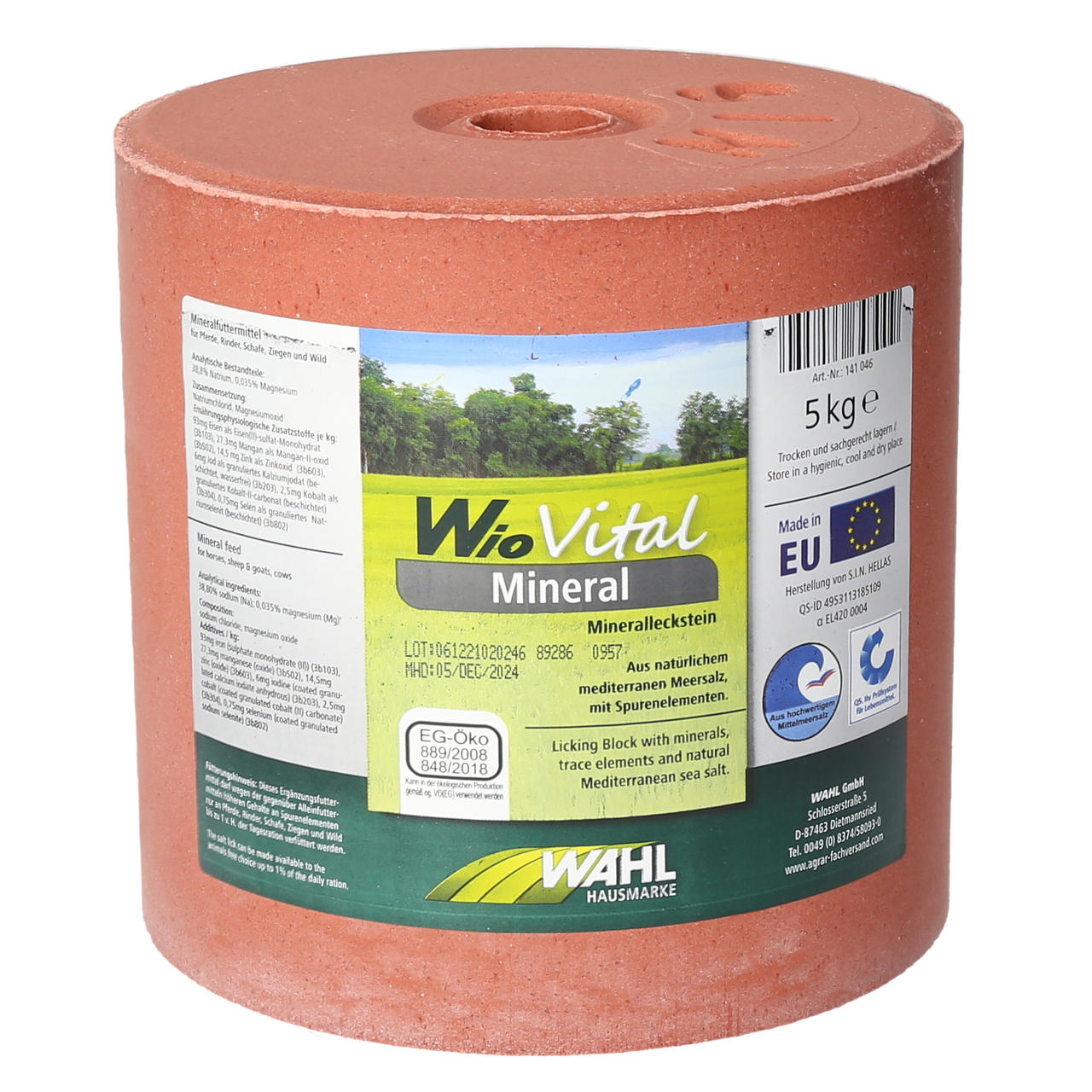 WAHL-HAUSMARKE WioVital Leckstein MIX 4×5 kg