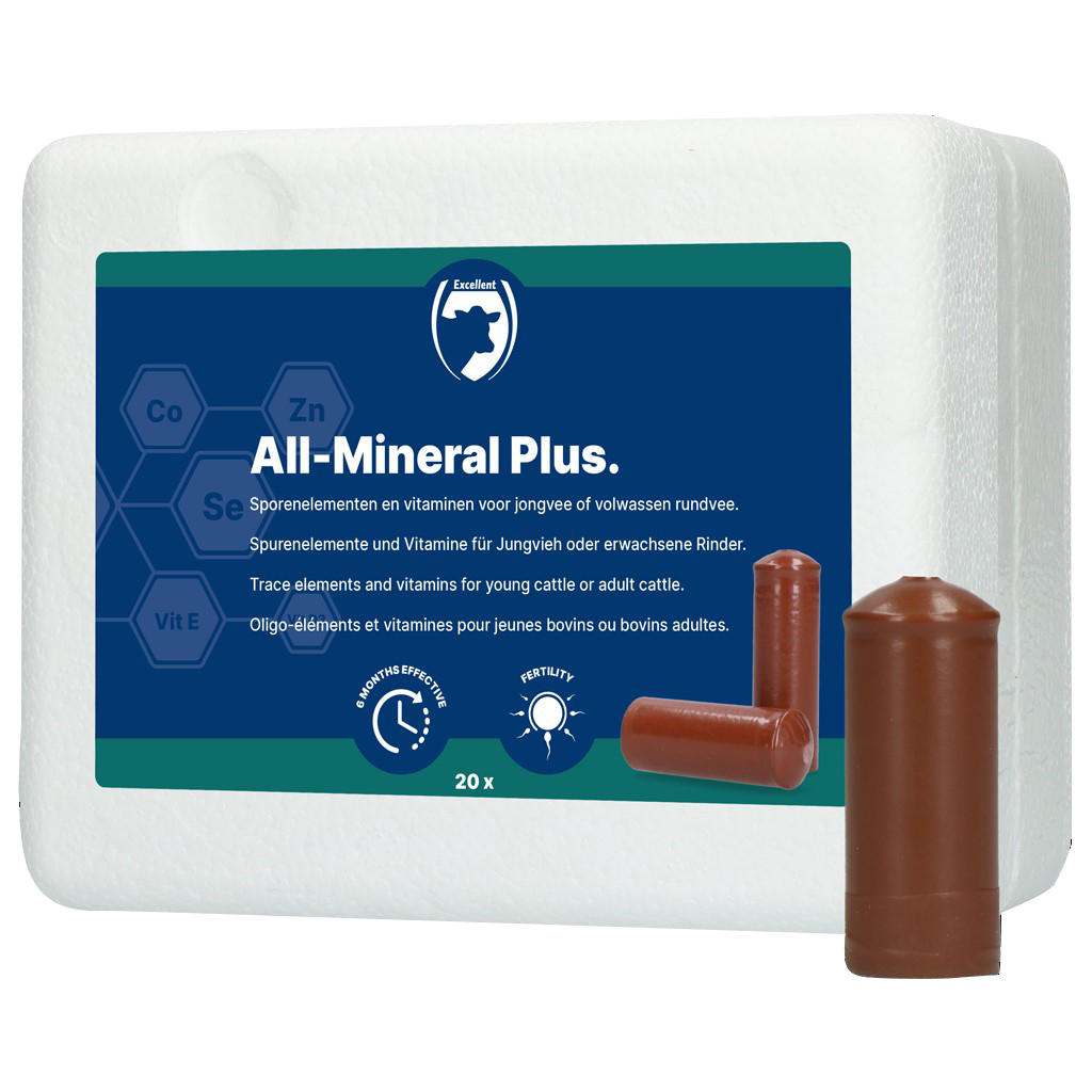 HOLLAND ANIMAL CARE ALL MINERAL Plus - 20 Boli x 107g